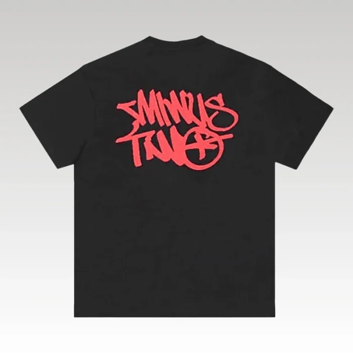 T-Shirt Minus Two Black/Red - Drip Slum
