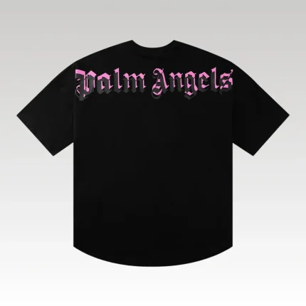 T-shirt Palm Angels Double Logo Oversized - Drip Slum