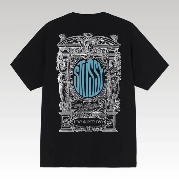 T-shirt Stussy Love & Unity - Drip Slum