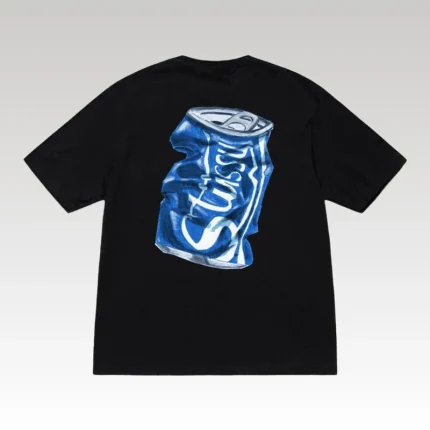 T-shirt Stussy Soda Can Black - Drip Slum
