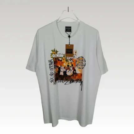 T-Shirt Stussy x Denim Tears STY012 - Drip Slum