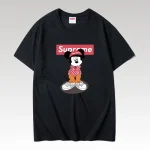 T-shirt Supreme Cartoon Graphic Black SP023 - Drip Slum