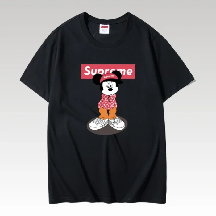 T-shirt Supreme Cartoon Graphic Black SP023 - Drip Slum