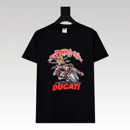 T-shirt Supreme Ducati Racing Graphic Black SP037 - Drip Slum