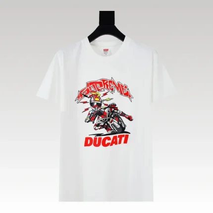 T-shirt Supreme Ducati Racing Graphic White SP038 - Drip Slum