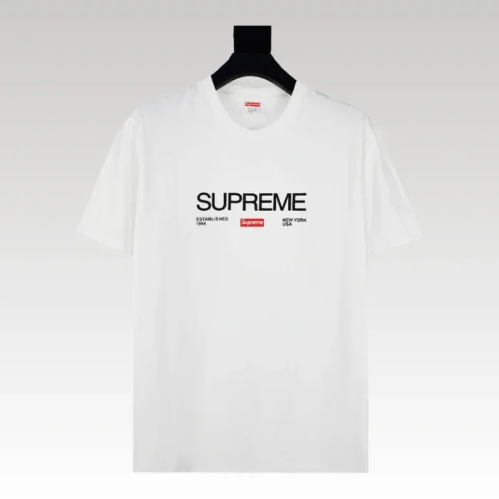 T-shirt Supreme Established 1994 White SP024 - Drip Slum
