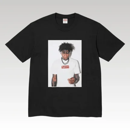 T-shirt Supreme NBA Youngboy Black - Drip Slum
