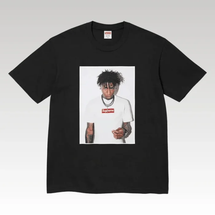 T-shirt Supreme NBA Youngboy Black - Drip Slum