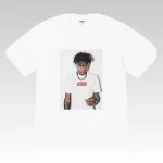 T-shirt Supreme NBA Youngboy White - Drip Slum