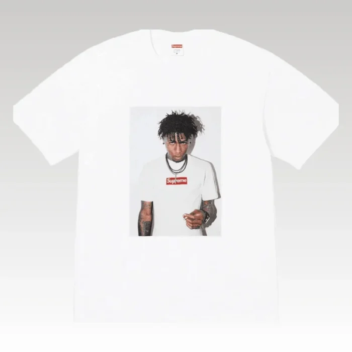 T-shirt Supreme NBA Youngboy White - Drip Slum