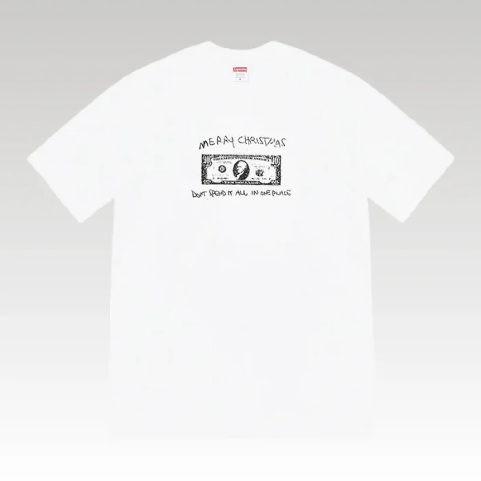 T-shirt Supreme Spend It - Drip Slum