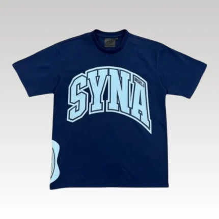 T-shirt Syna World College Blue SW001 - Drip Slum