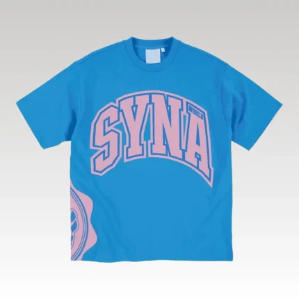 T-shirt Syna World College Blue SW002 - Drip Slum