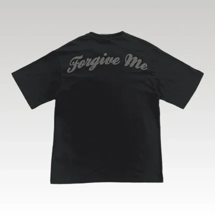 T-shirt Syna World "Forgive Me" Black SW005 - Drip Slum