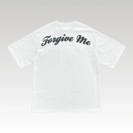 T-shirt Syna World "Forgive Me" White SW006 - Drip Slum