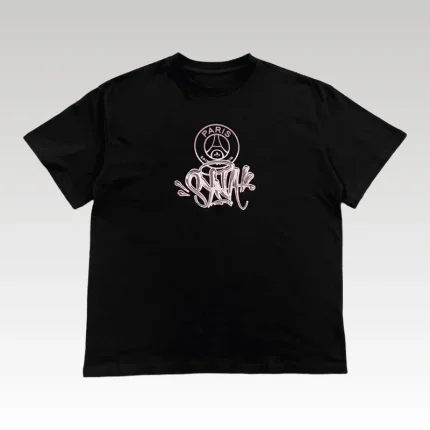 T-shirt Syna World x PSG Black SW007 - Drip Slum