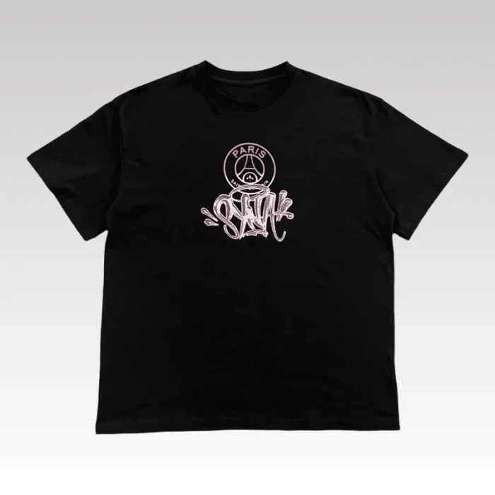 T-shirt Syna World x PSG Black SW007 - Drip Slum