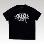 T-shirt Synaworld 'Syna Logo' Tee Black/Silver - Drip Slum