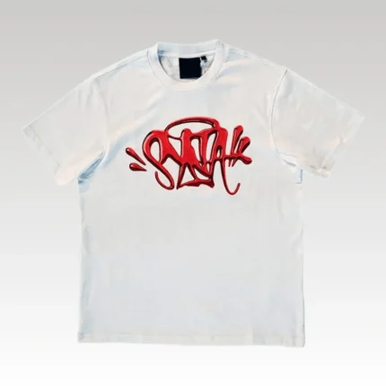 T-shirt Synaworld 'Syna Logo' White/Red - Drip Slum