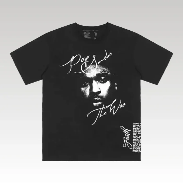 T-shirt Vlone x Pop Smoke "Faith" - Drip Slum
