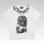 T-shirt Vlone Yams Day Jesus Piece White - Drip Slum