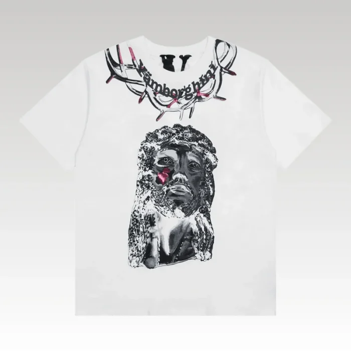 T-shirt Vlone Yams Day Jesus Piece White - Drip Slum