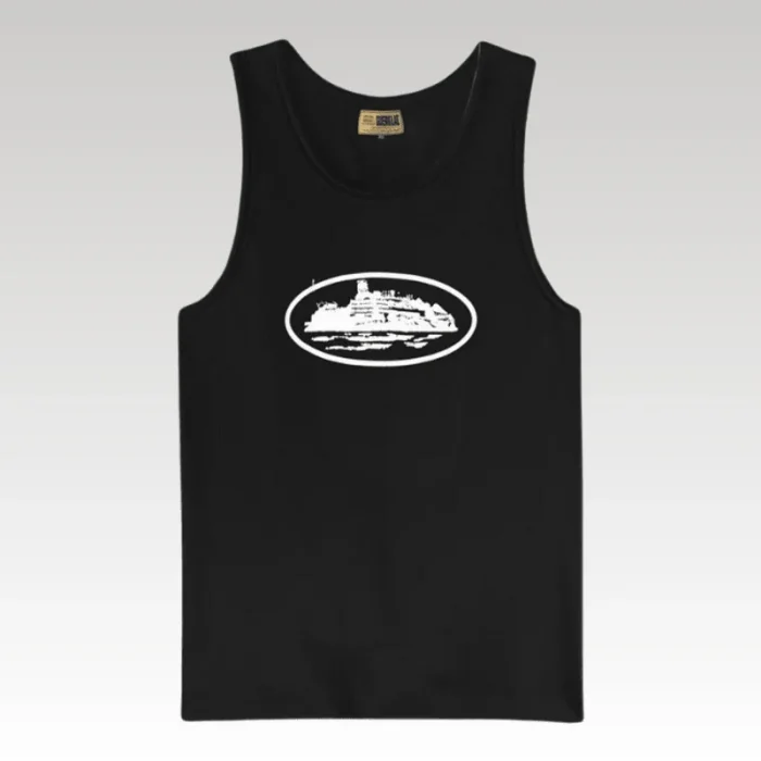 Tank Top Corteiz Alcatraz Black - Drip Slum