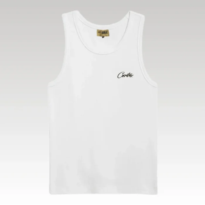 Tank Top Corteiz Allstarz White - Drip Slum