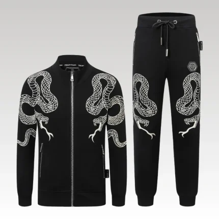 Tracksuit Philipp Plein Snake Embroidered Design PP006 - Drip Slum
