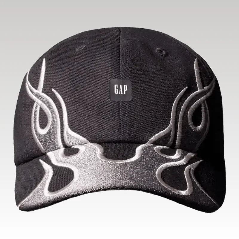 Yeezy x Gap Cap Flame Black - Drip Slum