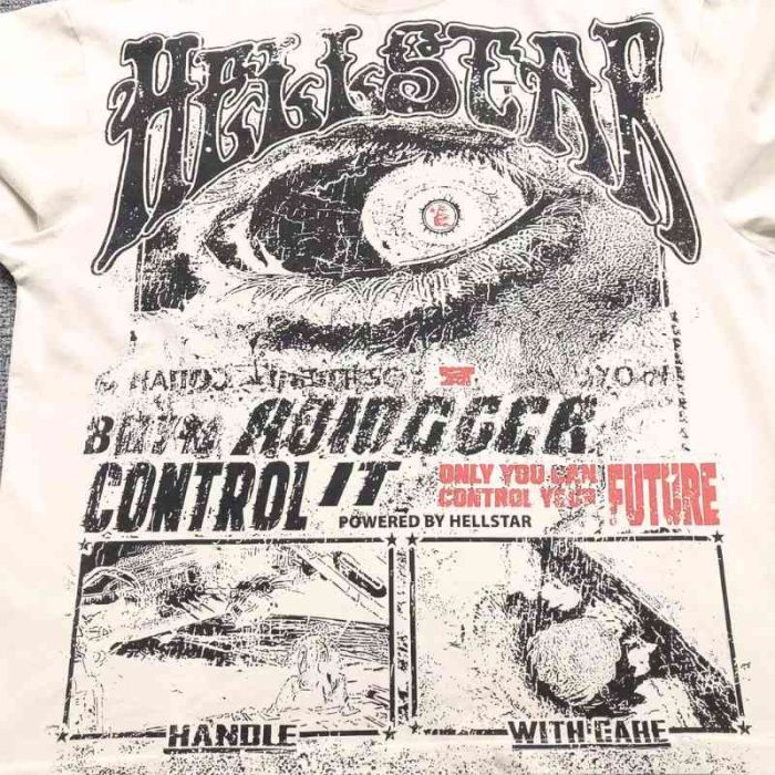 T-shirt Hellstar Crewneck Vintage HS009 - Image 4