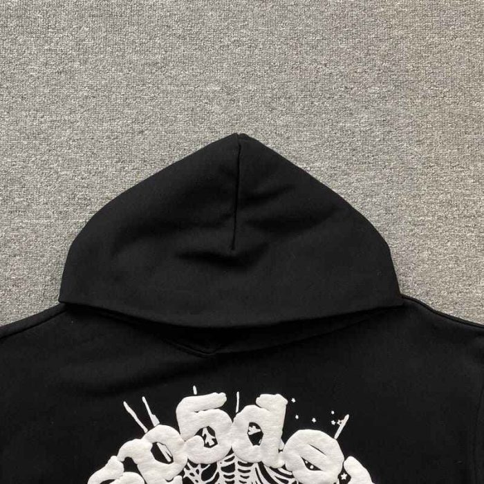 Hoodie Sp5der OG Web Black SP5006 - Image 3